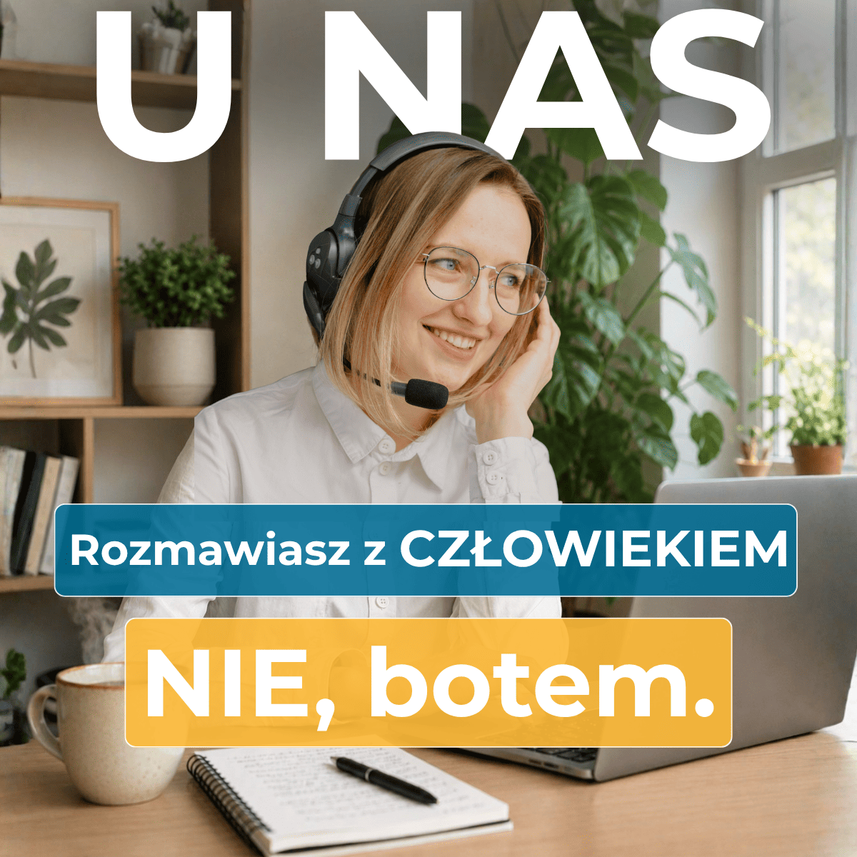 Obsługa klienta z człowiekiem nie z botem
