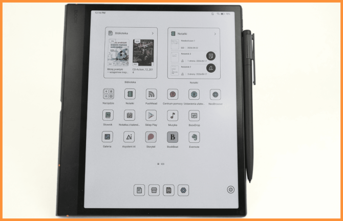 Onyx Boox Note Air 6 C, Czytnik e-booków oraz e-notatnik
