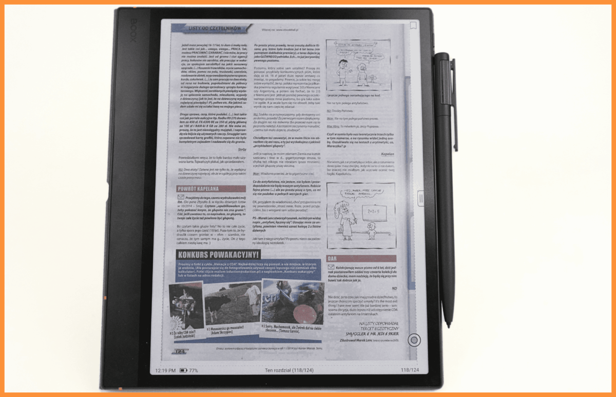 Onyx Boox Note Air 6 C - e notatnik