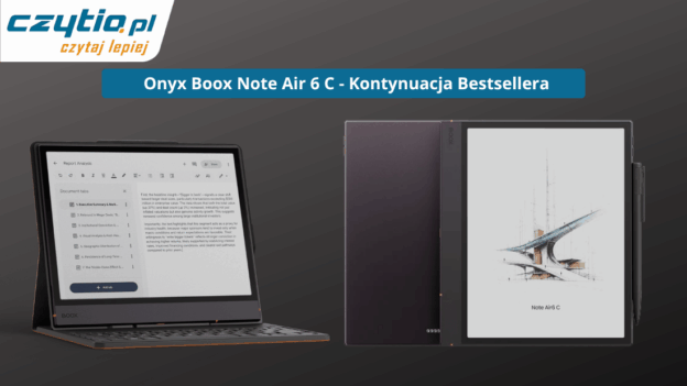 Bestseller Onyx Boox Note Air 6 C cyfrowy e notatnik