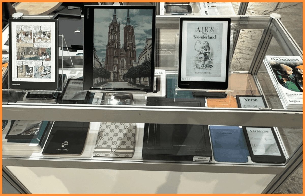 Stoisko PocketBook Festiwal Komiksu i Gier Łódź 2026