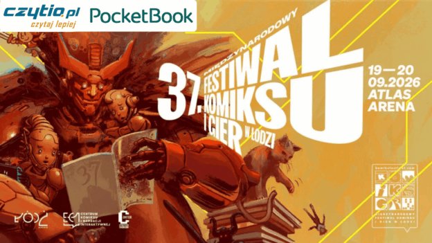 Czytio i PocketBook na Festiwalu Komiksu i Gier w Łodzi