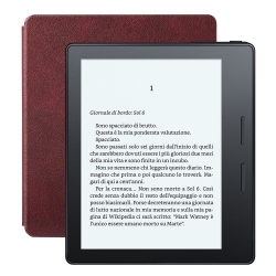 Kindle Oasis + 3G z etui bordowym