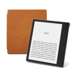 Etui Skórzane Premium Kindle Oasis 2 Brązowe (2017) z podpórką
