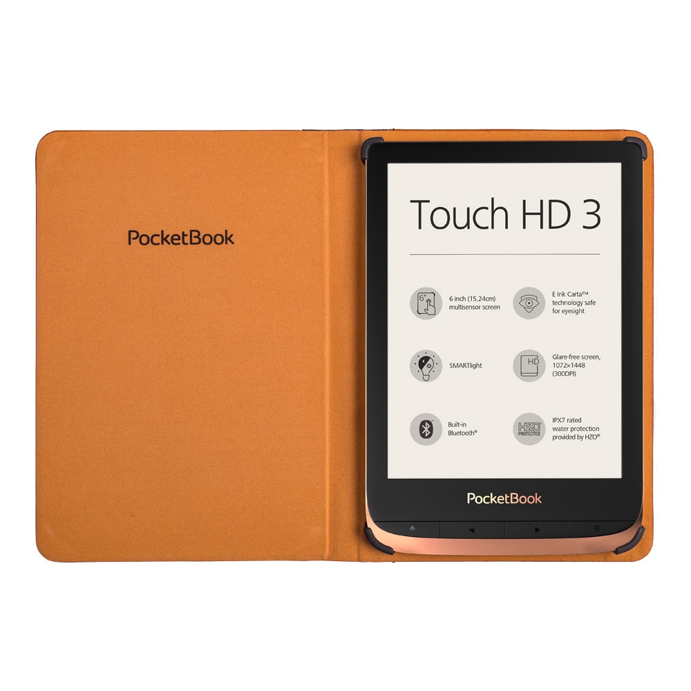 Etui PocketBook 6'' Classic w kolorze brązowym do czytników ebook