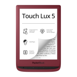 czytnik ebook PocketBook Touch Lux 5 (628) Ruby Red