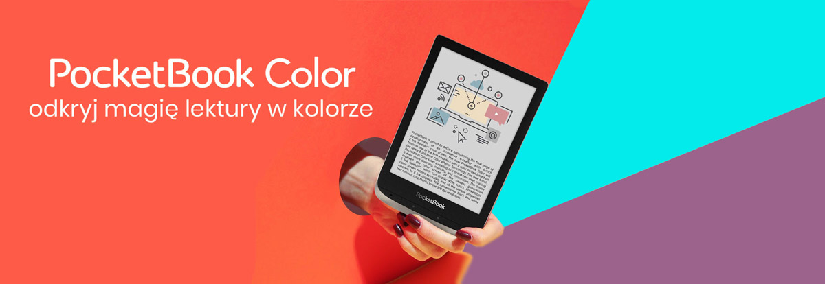 PocketBook Color - odkryj magię lektury w kolorze