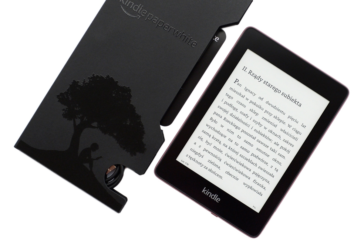 Najnowszy Kindle Paperwhite 4 - 32GB bez reklam Śliwkowy