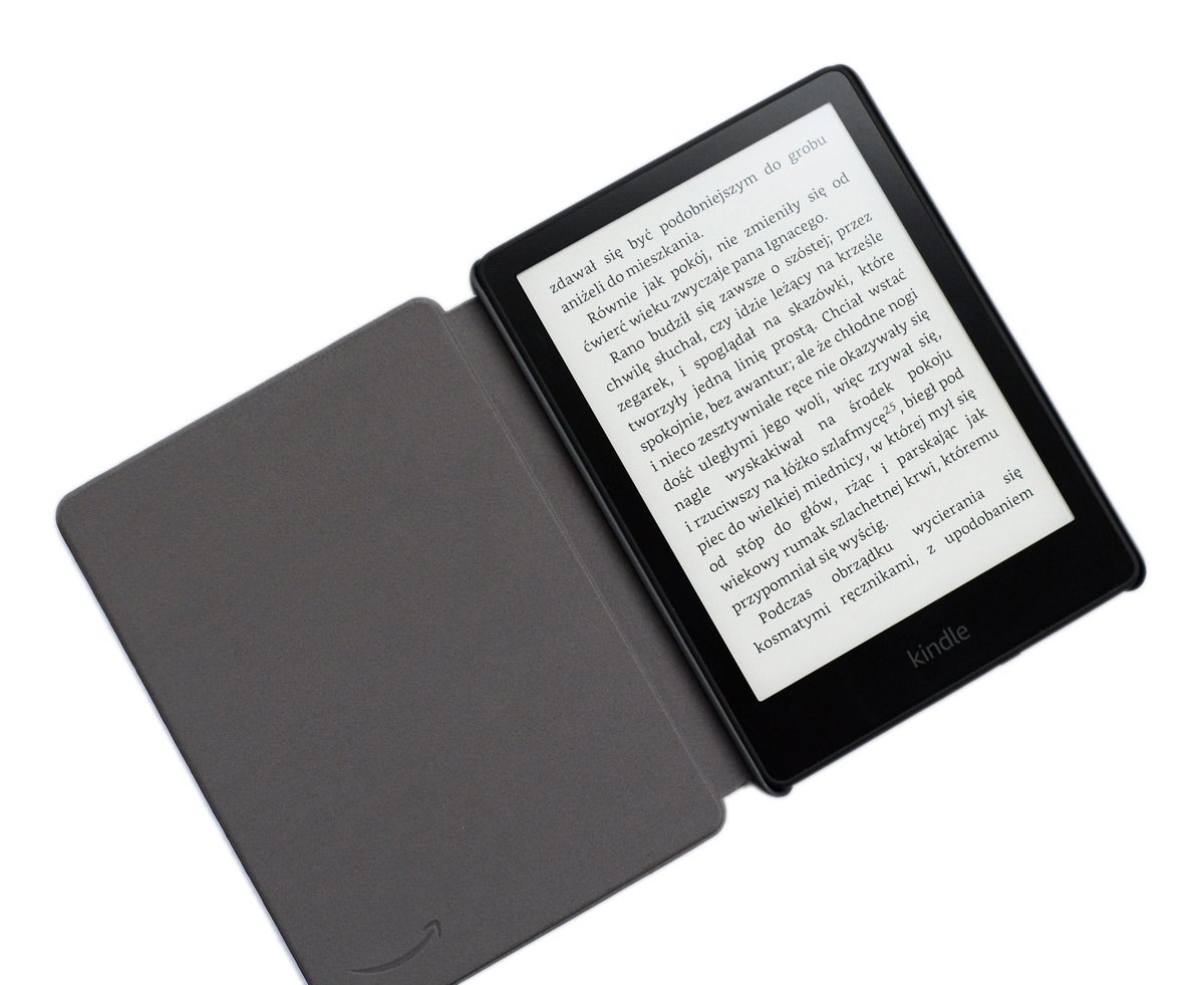 Oryginalne skórzane etui Kindle Paperwhite 5 (2021) Czarne