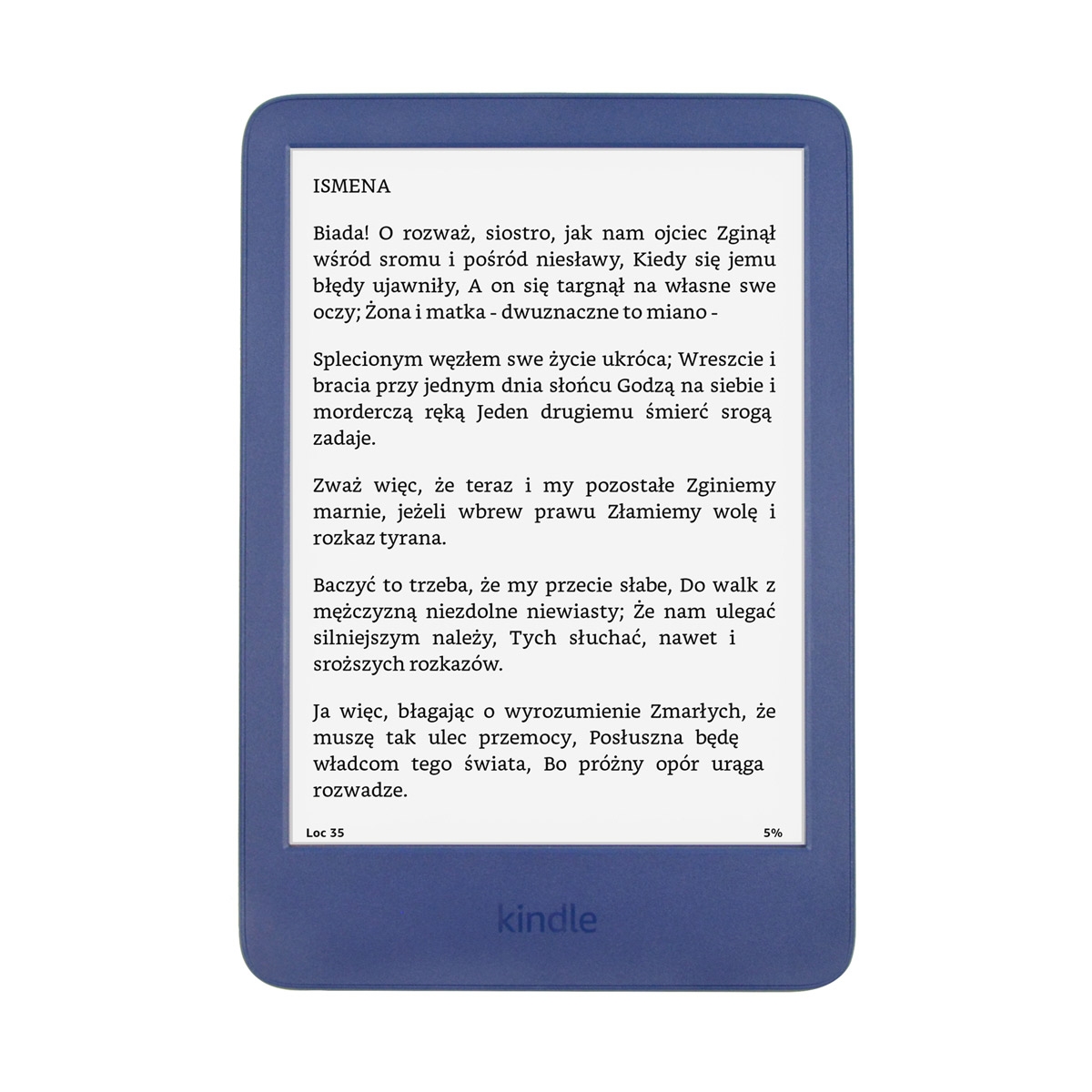 Najnowszy Kindle 11 z pamięcią 16GB bez reklam Niebieski