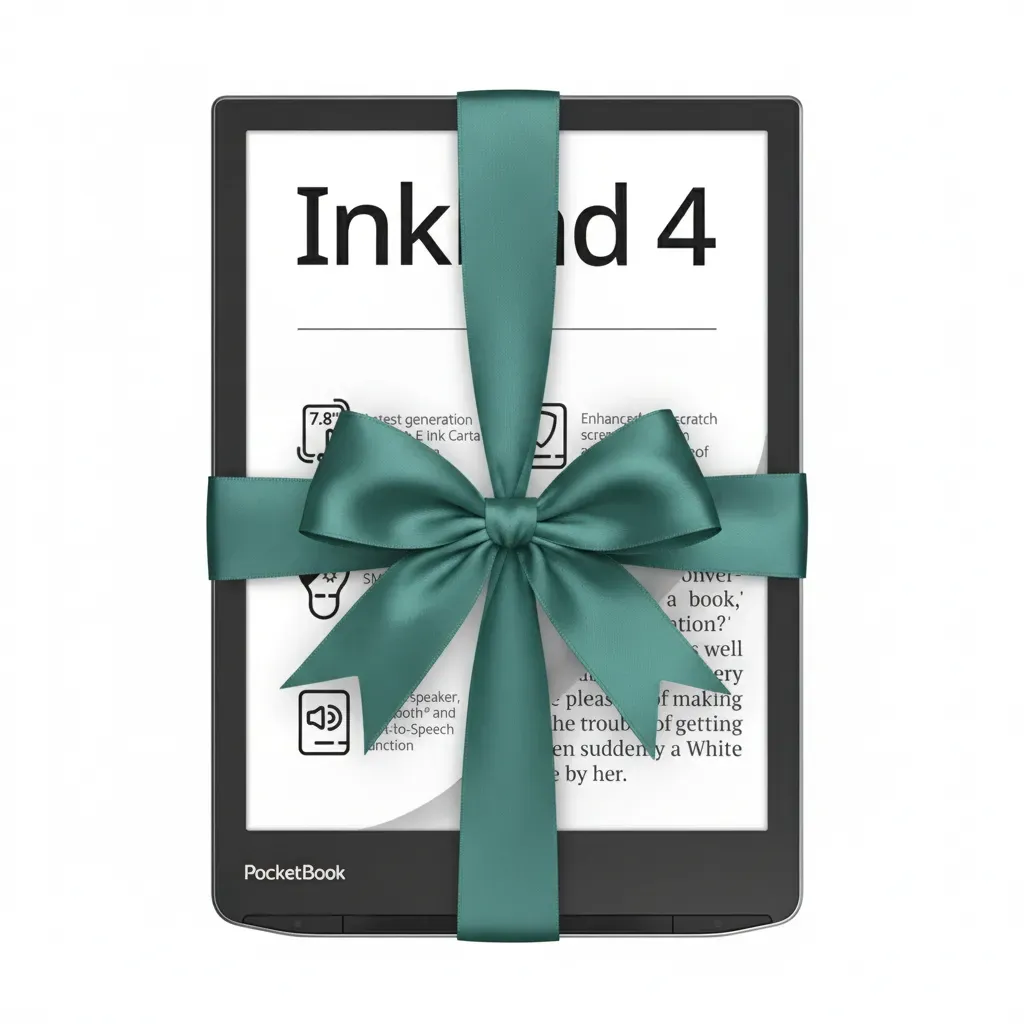 PocketBook Inkpad 4 - ekran 7,8 cala Carta 120, Wodoodporny