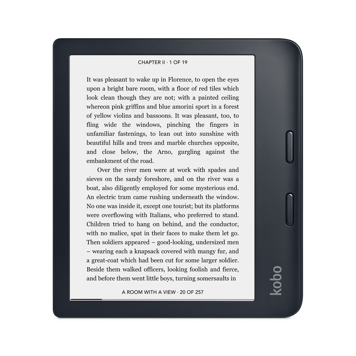 Czytnik ebooków Kobo Libra 2 w kolorze czarnym