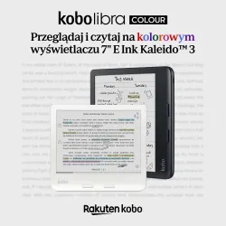 Czytnik ebooków Kobo Libra Colour w kolorze białym