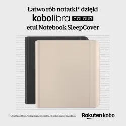 Etui Kobo Libra Colour Notebook Piaskowy Beż