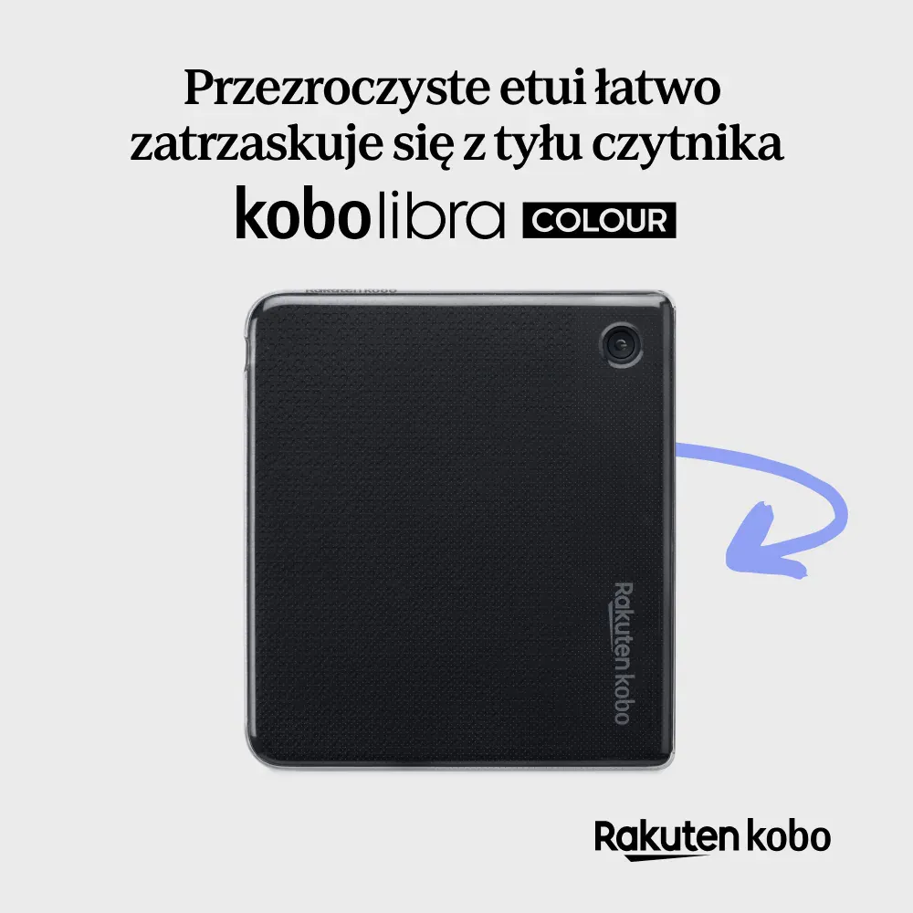 Etui Kobo Libra Colour Przezroczyste