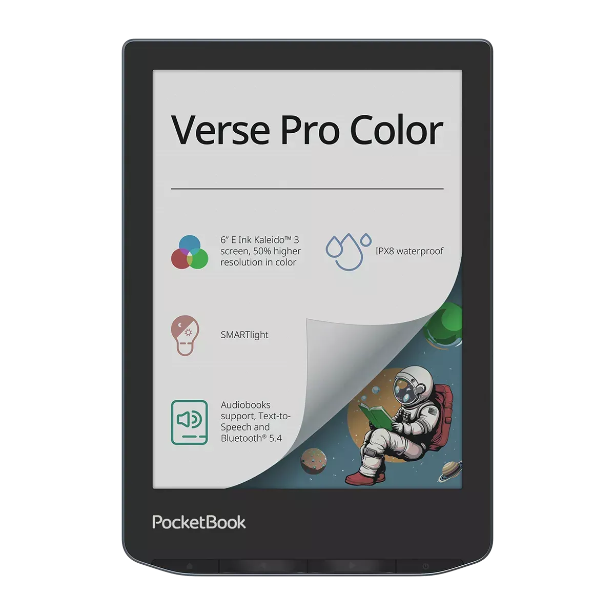 Czytnik ebook PocketBook Verse Pro Color - kolor w 6 calach