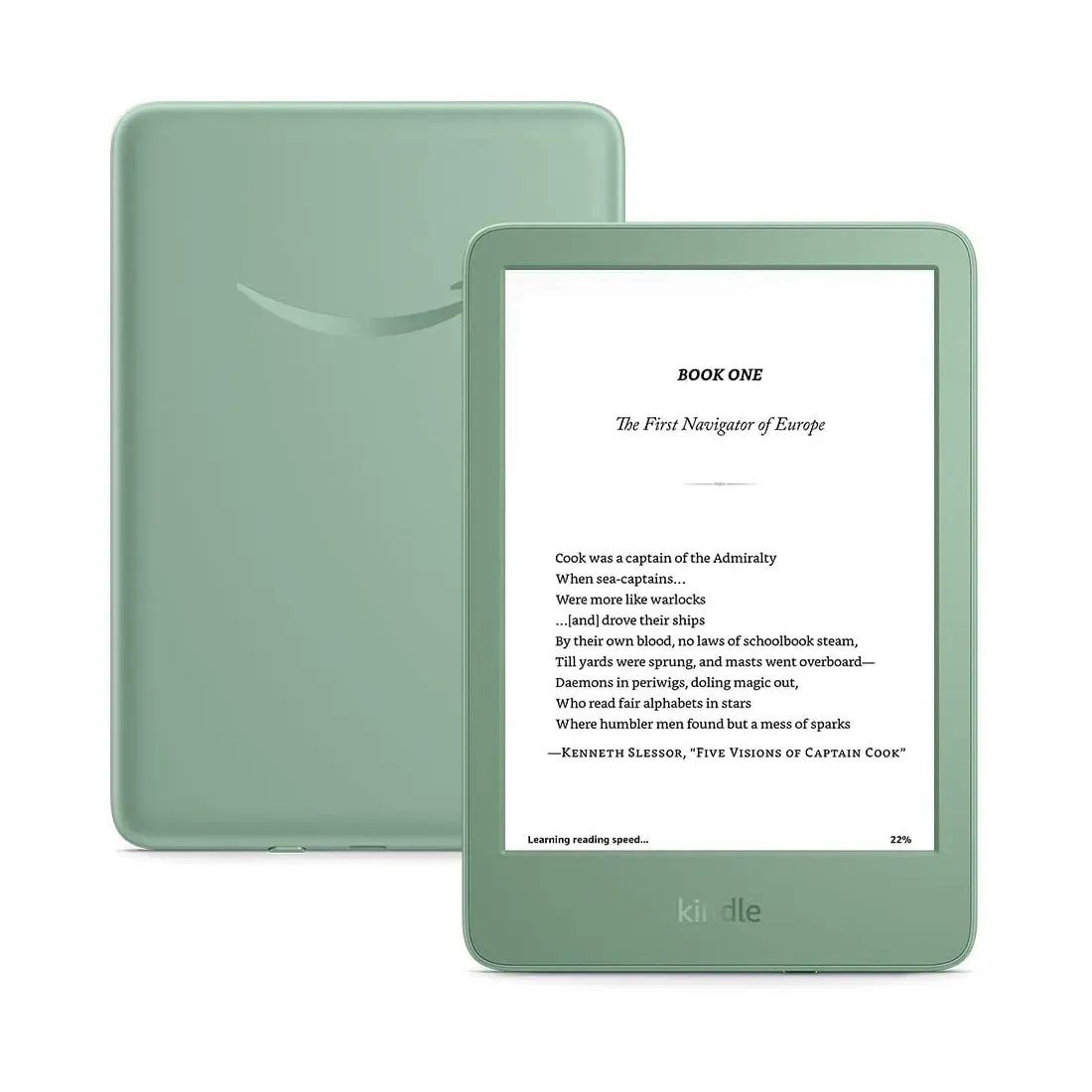 Najnowszy Kindle 11 z pamięcią 16GB bez reklam zielony