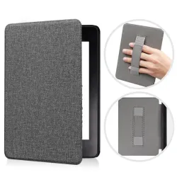 Etui Kindle Paperwhite 6 / Colorsoft z uchwytem Szare
