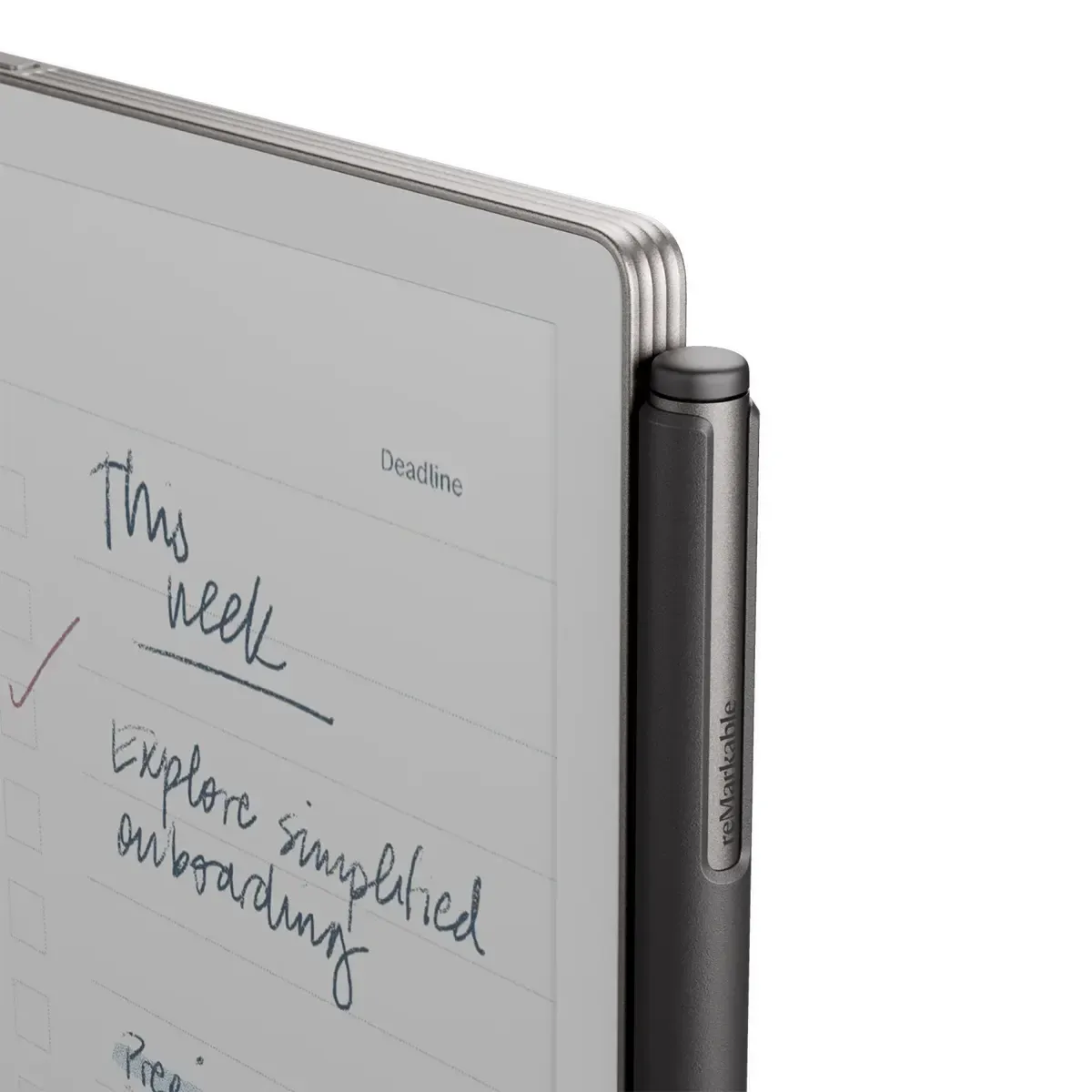 Elektroniczny notatnik reMarkable Paper Pro Move i rysikiem z gumką
