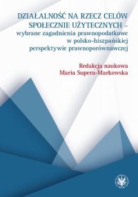 Działalność na rzecz celów społecznie użytecznych - 