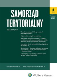 Samorząd Terytorialny - Nr 4/2025 - Opracowanie zbiorowe 