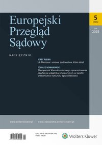 Europejski Przegląd Sądowy. Numer 5/2025 - Opracowanie zbiorowe 
