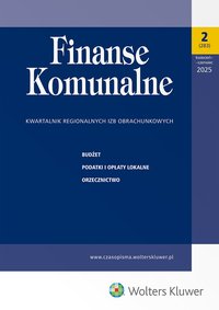 Finanse Komunalne. Numer 2/2025 - Opracowanie zbiorowe 
