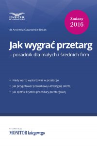 Jak wygrać przetarg – poradnik dla małych i średnich firm - Andrzela Gawrońska-Baran