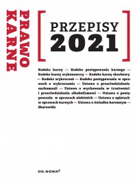 Prawo karne Przepisy 2021 - Agnieszka Kaszok
