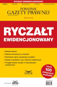 Ryczałt ewidencjonowany - 