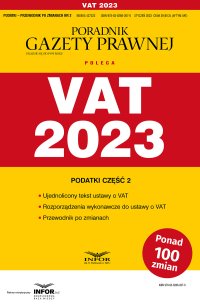 VAT 2023 - Opracowanie zbiorowe 