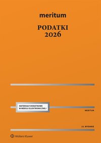 Meritum Podatki 2026 - Andrzej Melezini, Aleksander Kaźmierski, Dobrosława Antonów, Jarosław Wiśniewski, Agnieszka Bieńkowska