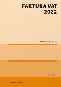 Faktura VAT 2022 - Katarzyna Dokukin