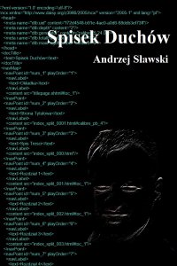 Spisek duchów - Andrzej Sławski