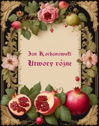 Utwory różne Jana Kochanowskiego - 