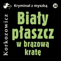 Biały płaszcz w brązową kratę - Kazimierz Korkozowicz