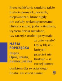 Impas. Opór, utrata, niemoc, sztuka - Maria Poprzęcka