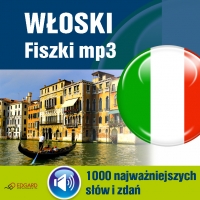Włoski Fiszki mp3 1000 najważniejszych słów i zdań (nagrania mp3) - Opracowanie zbiorowe , Klaudyna Sznajder, Emilia Forestieri