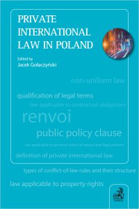 Private International Law in Poland - Jacek Gołaczyński
