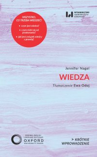 Wiedza - Jennifer Nagel, Ewa Odoj