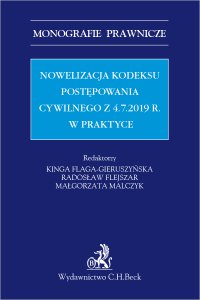 Nowelizacja Kodeksu postępowania cywilnego z 4.7.2019 r. w praktyce - Radosław Flejszar, Małgorzata Malczyk, Kinga Flaga-Gieruszyńska