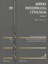 Kodeks postępowania cywilnego. Komentarz - 