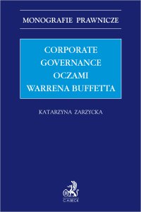 Corporate governance oczami Warrena Buffetta - Katarzyna Zarzycka