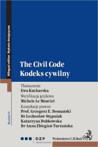 Kodeks cywilny. The civil code. Wydanie 4 - Ewa Kucharska, Ewa Kucharska