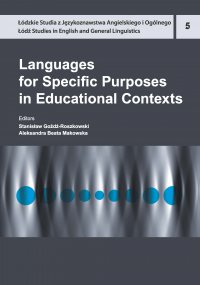 Languages for Specific Purposes in Educational Contexts - Stanisław Goźdź-Roszkowski, Stanisław Goźdź-Roszkowski