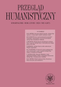 Przegląd Humanistyczny 2024/4 (487) - 