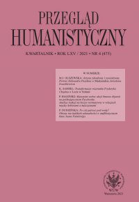 Przegląd Humanistyczny 2021/4 (475) - Lech M. Nijakowski