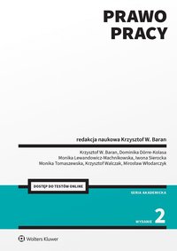 Prawo pracy - Krzysztof Walczak, Monika Tomaszewska, Dominika Dörre-Kolasa, Mirosław Włodarczyk, Krzysztof Wojciech Baran, Monika Lewandowicz-Machnikowska, Iwona Sierocka