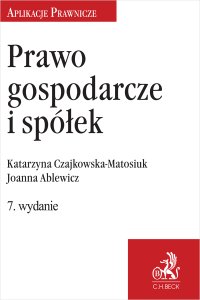 Prawo gospodarcze i spółek - 