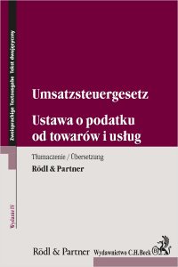 Ustawa o podatku od towarów i usług. Umsatzsteuergesetz - . Rödl & Partner